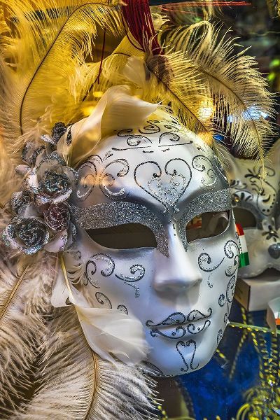 Perry, William 아티스트의 White Venetian mask feathers-Venice-Italy-Used since 1200s for Carnival-Also used for Mardi Gras작품입니다.